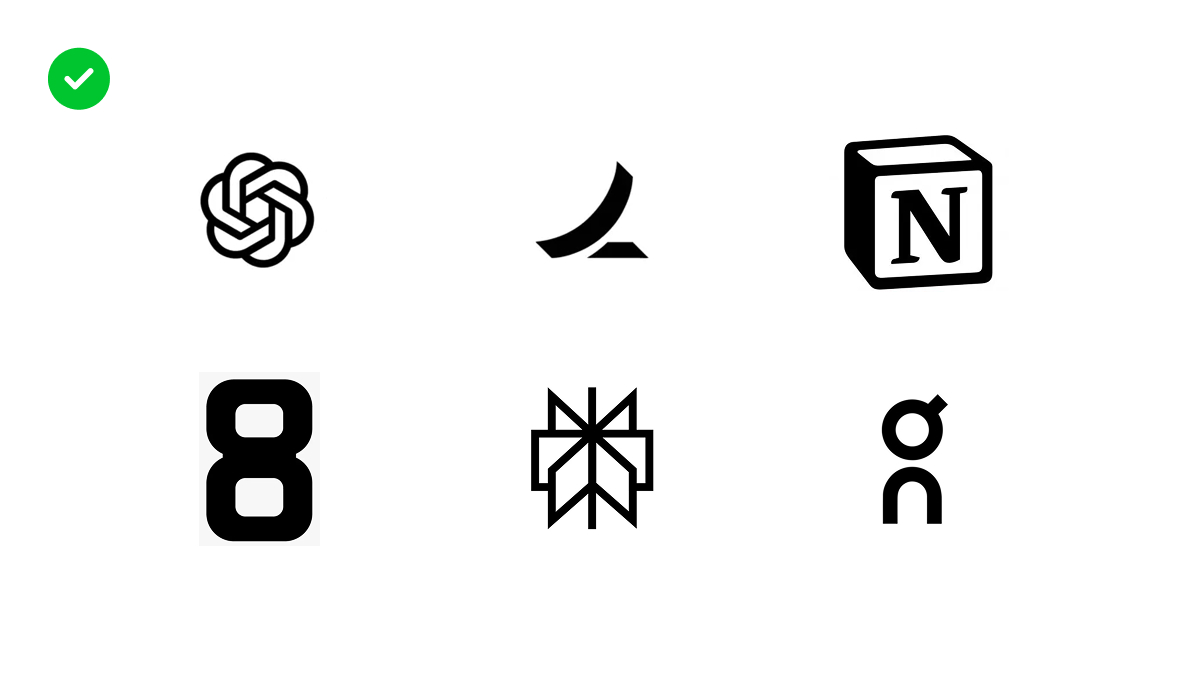 Underwhelming, restrained logos: Ramp, On Running, Notion